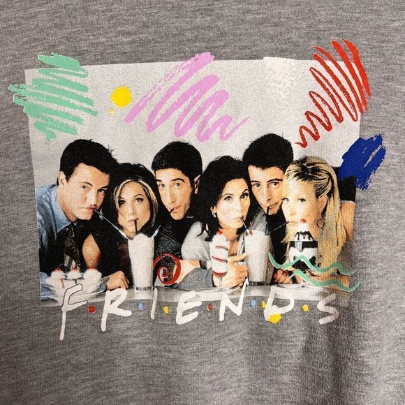 Grey F.R.I.E.N.D.S sweatshirt  xs - Picture 3 of 3